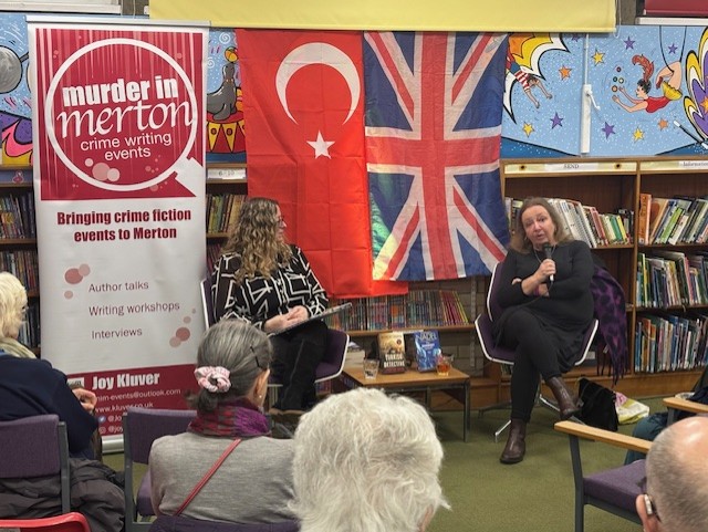 An evening with @BarbaraNadel and @JoyKluver at #WestBarnesLibrary @MertonLibraries